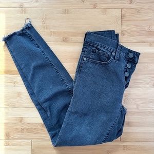 Madewell black skinny jeans